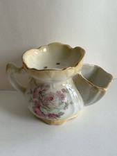 Vintage Old Foley James Kent Shaving Scuttle Staffordshire England