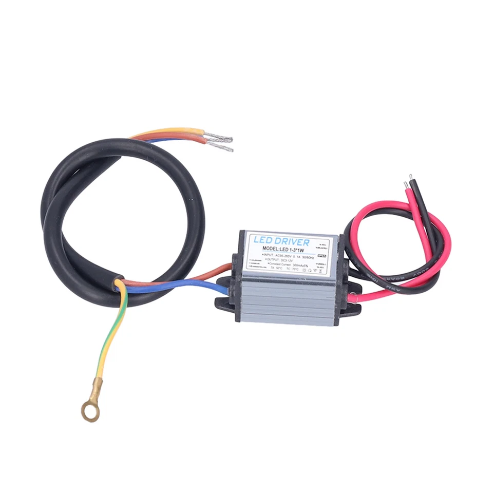 .›LED Treiber DC3-12V 300mA Konstantspannungslampe Trafo Netzteil Antrieb - Bild 4 von 4