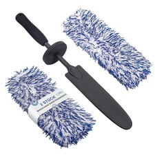 16.5" Car Wheel Brush Rim Tire Seat Wash Safe Cleaning Detailing Tool Auto Truck