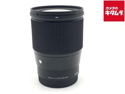 SIGMA 16mm F1.4 DC DN C SonyE -Mint- 7126