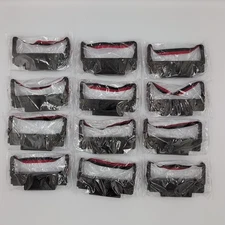 Lot of 12 NEW Epson ERC-30/34 Black POS Receipt Printer Ribbons – Free Shipping