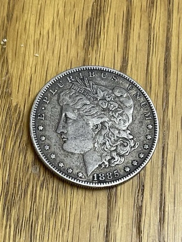1885 Morgan Dollar Uncirculated 90% Silver $1 US Coin