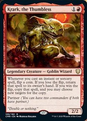 Krark, the Thumbless 189/361 Commander Legends