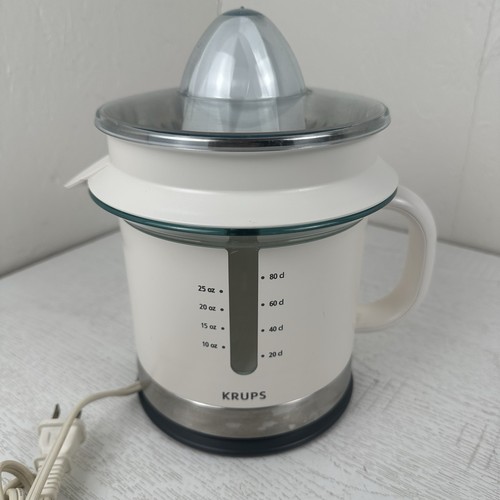 Krups FSD3 FSD312 Electric Citrus Juicer White