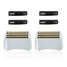 2 Pack Pro Shaver Replacement Foil and Cutters Compatible with andis 17150 TS...