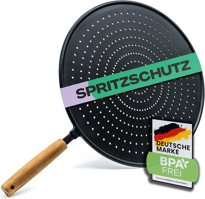 Netrox - Spritzschutz Pfannen Aus Silikon - Hitzebeständig, Lebensmittelfreundli