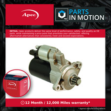 Starter Motor fits SKODA SUPERB Mk2 2.0D 08 to 10 Automatic Transmission Apec