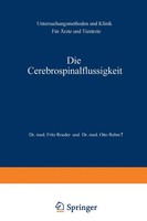 Fritz Roeder (U. A.) | Die CerebrospinalflüSsigkeit | Taschenbuch | Deutsch