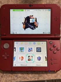 New Nintendo 3DS XL Metallic Red Console US Model