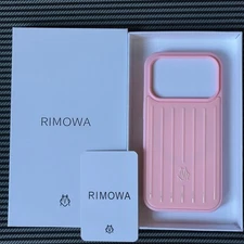 RIMOWA For Apple iPhone 17 Pro Max Pink Aluminium Phone Case Magsafe