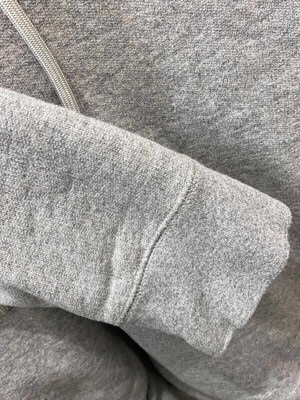 MONCLER Zip Hoodie XL Cotton Gray J20918G00084 809KX Used | eBay