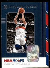 2019-20 Hoops Winter #2 Anthony Davis Frequent Flyers Los Angeles Lakers