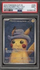 Pokémon Pikachu TCG Grey Felt Hat #085 Promo Van Gogh Pikachu PSA 9