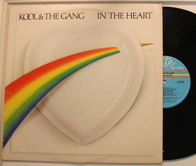 Kool & The Gang Lp In The Heart On De - Lite - Vg++/ Vg++