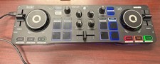 Hercules DJ Control Starlight Serato DJ Lite, Black, RGB with Audio Cord