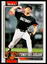 Tomoyuki Sugano 2026 Topps #185 Baltimore Orioles
