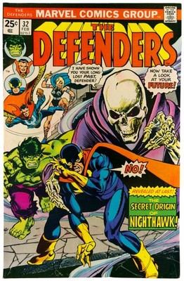 Defenders #32 1976 Marvel Comics FN+ Comic Book