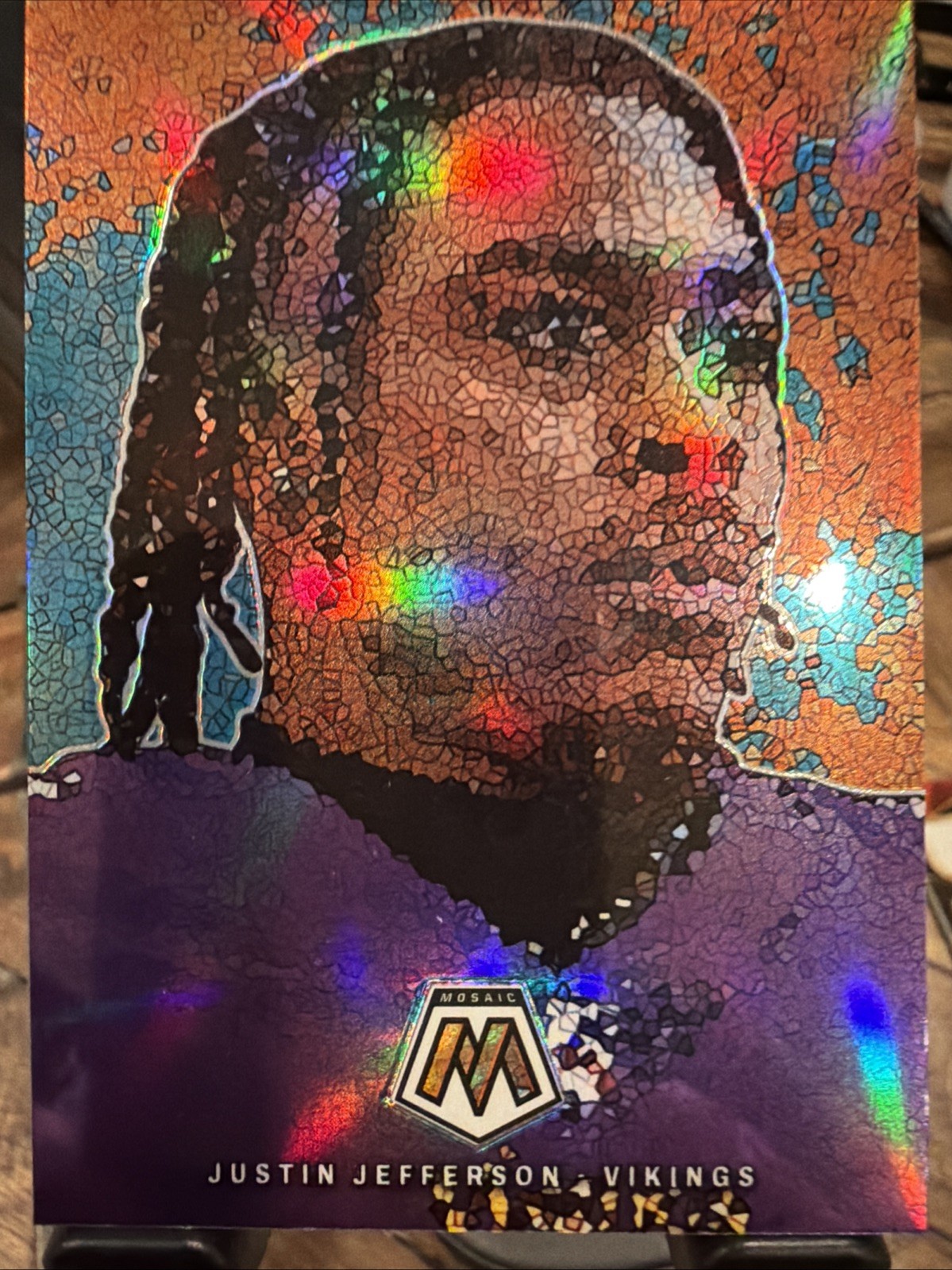 2023 Panini Mosaic - Micro Mosaic Justin Jefferson #MM-16
