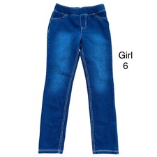 Jumping Beans Jegging Size 6. Dark Blue Denim Pull On Jeans