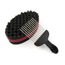 Dreadlock Care Set, Hair Twist, Sponge, Wave, And Comb, Easy Hairstyle Shaping _