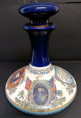 #ad #ad Admiral Lord Nelson British Navy Pusser#x27;s Rum HMS Victory Ship Decanter $49.99