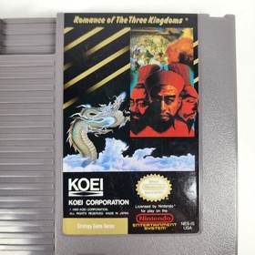 Romance of the Three Kingdoms (Nintendo NES, 1989) Cartridge Only