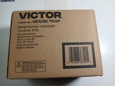Victor Power Kill Mouse Trap 6 Count Box