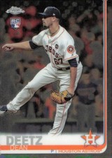 2019 Topps Chrome #79 Dean Deetz RC Houston Astros Baseball Card