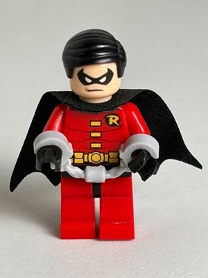 Lego Batman Robin minifigure 6860 6857 Batcave Funhouse Escape DC
