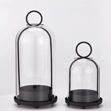 Windproof Handheld Tealight Lantern Outdoor Decorative Candle Holder Ornament