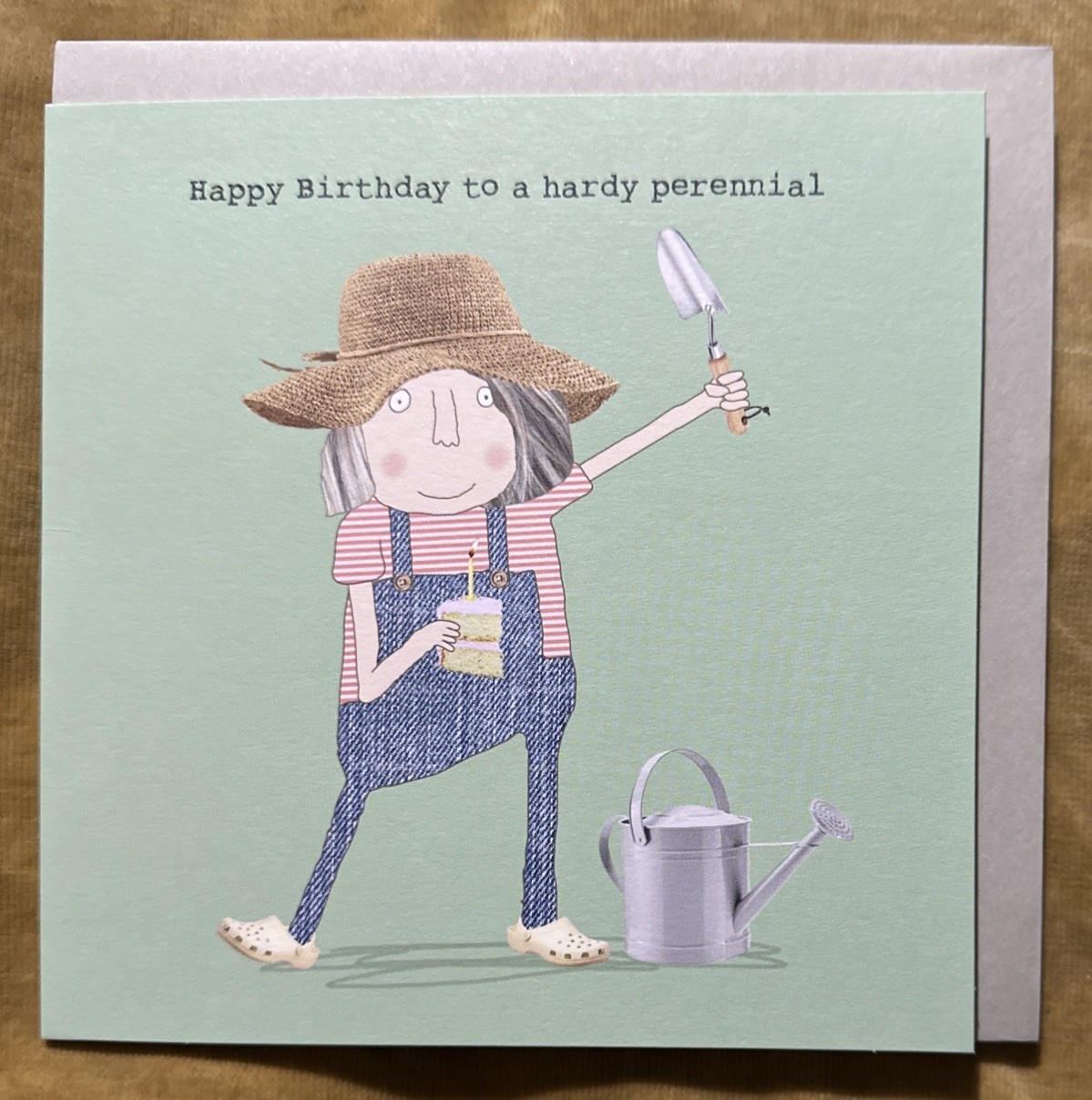 Funny Gardening Birthday Card ‘Hardy’ - Rosie Made A Thing Greeting Card