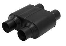 Flowmaster Super 10 Series Oval 2.5 Inout Chambered Muffler Universal 8425154