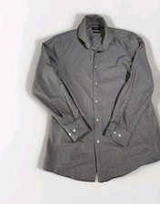 Hugo Boss Dress Shirt Mens Medium 15.5 Purple Slim Fit Button Down Long Sleeve
