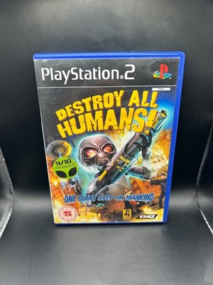Zerstöre alle Menschen! Sony PlayStation 2 getestet funktioniert mit Handbuch