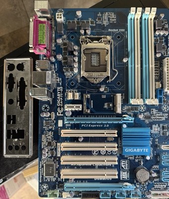 Original Gigabyte GA-P75-D3 Intel B75 Motherboard LGA 1155 H2 DDR3 USB 3.0