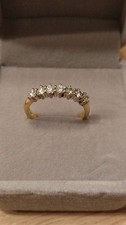 Gold diamond eternity ring, RSP new £1,650