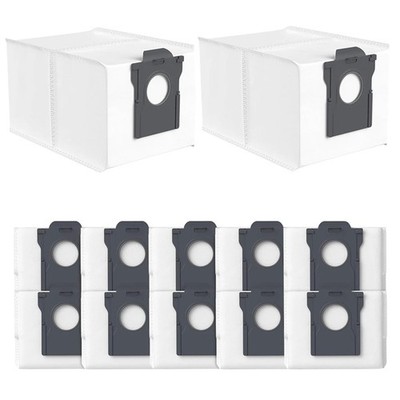 12 PCS 3.2L Dust Bags Fits Dreame X40 X50 L40 L10s Ultra MOVA P10 Pro Vacuum