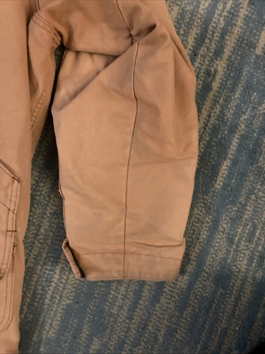 Vintage LL Bean Herren GROß Original Feldarbeit Mantel Plaid Decke Gefüttert Hergestellt in den USA - Bild 7 von 9