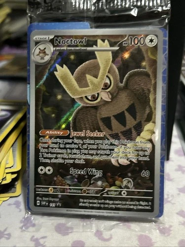 SEALED Pokémon Noctowl SVP141 Stellar Crown Promo NM