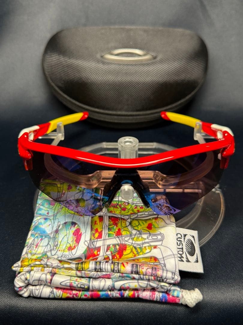 OAKLEY RADARLOCK SP CUSTOM - NOT FOR SALE! INFRA RED SUNGLASSES image 7