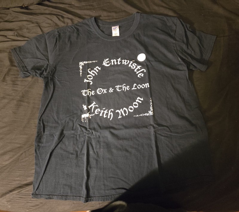 House Of Blues Hollywood The Ox & The Loon Shirt XL John Entwistle & Keith Moon
