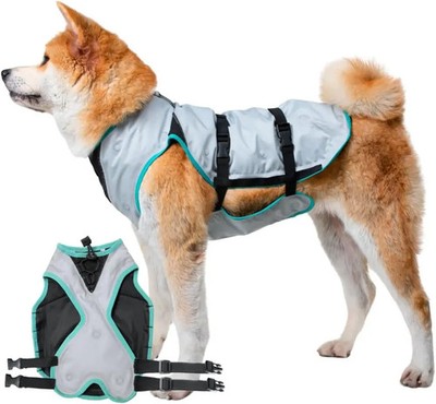Dry-Activate Dog Cooling Vest, Machine Washable   Assorted Colors