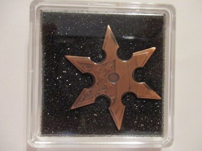 5 Grams Fine Copper Ninja Throwing Star | eBay