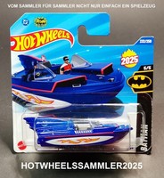 "Hot Wheels \"1966 Bat Boat/Bateau\" Hw Batman Ovp UngeÖFfnet Ansehen!"