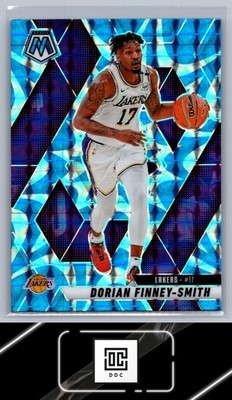 2024-25 Panini Mosaic #164 Dorian Finney-Smith Reactive Blue Mosaic