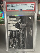 2024 Topps Black & White #66 Paul Skenes PSA 10 🔥 2024 ROY & 2025 CY YOUNG