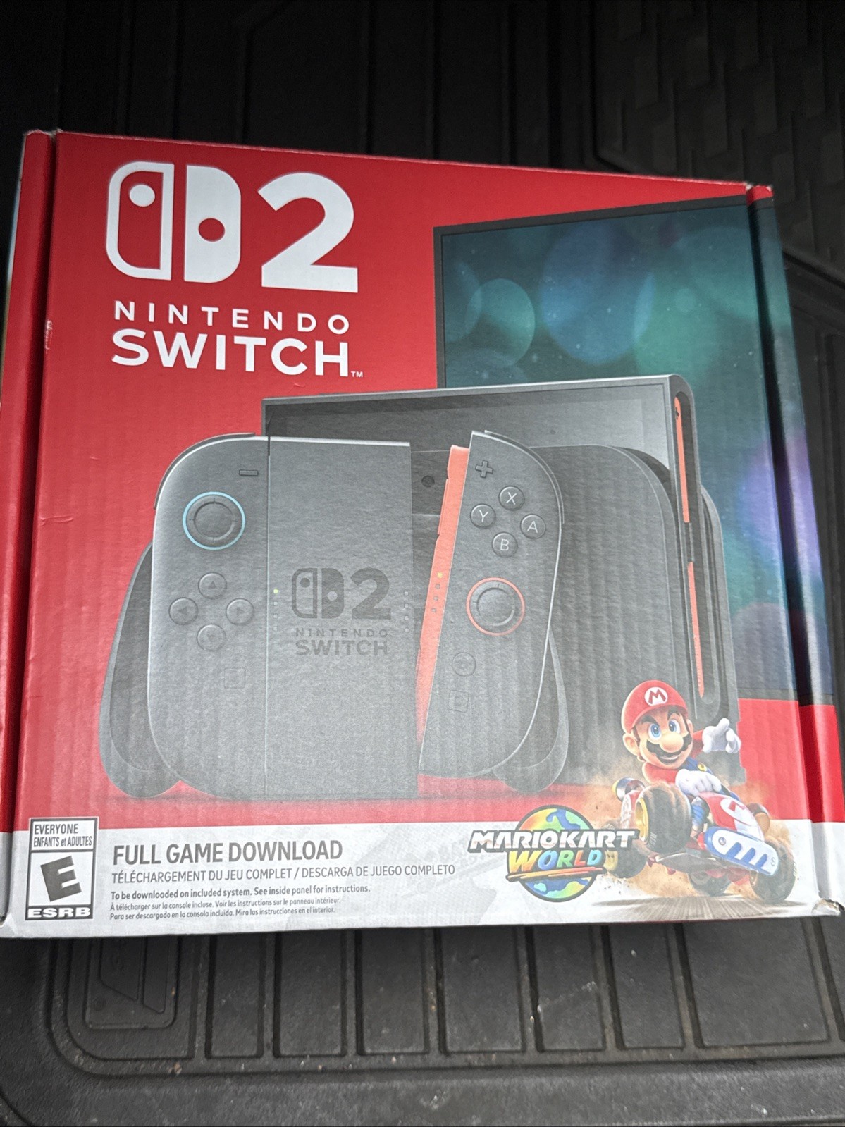 Nintendo Switch 2 Mario Kart World Bundle Console, New and Unopened