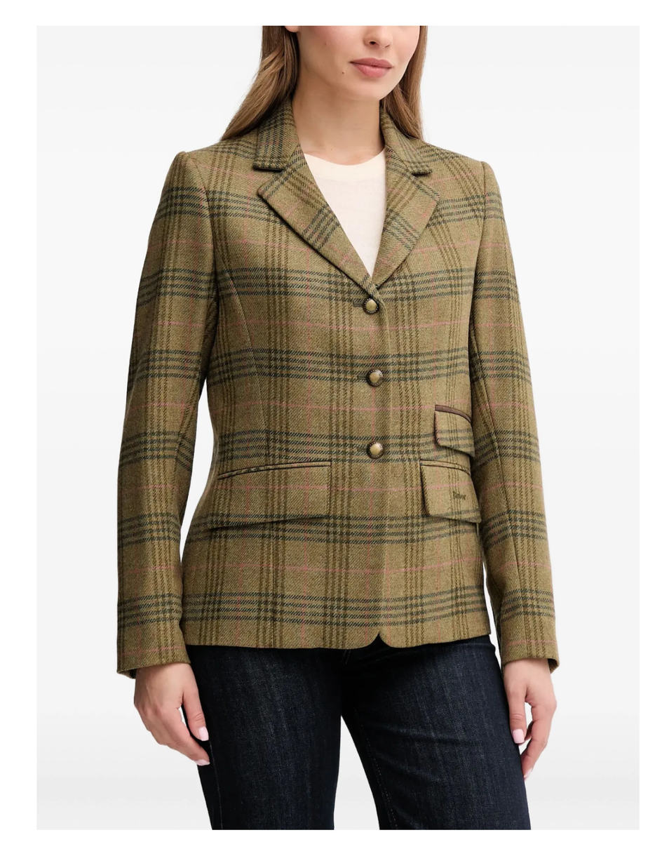 Barbour Trent Tweed Blazer / Country Check Jacket MSRP$450 British