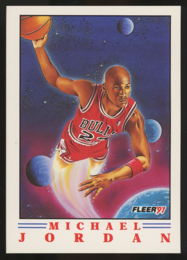 1991-92 Fleer Pro-Visions Michael Jordan #2