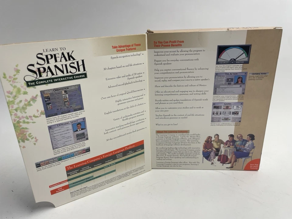 The Learning Company Learn to Speak Spanish 6.0 Complete Set! - Image 3 of 3
